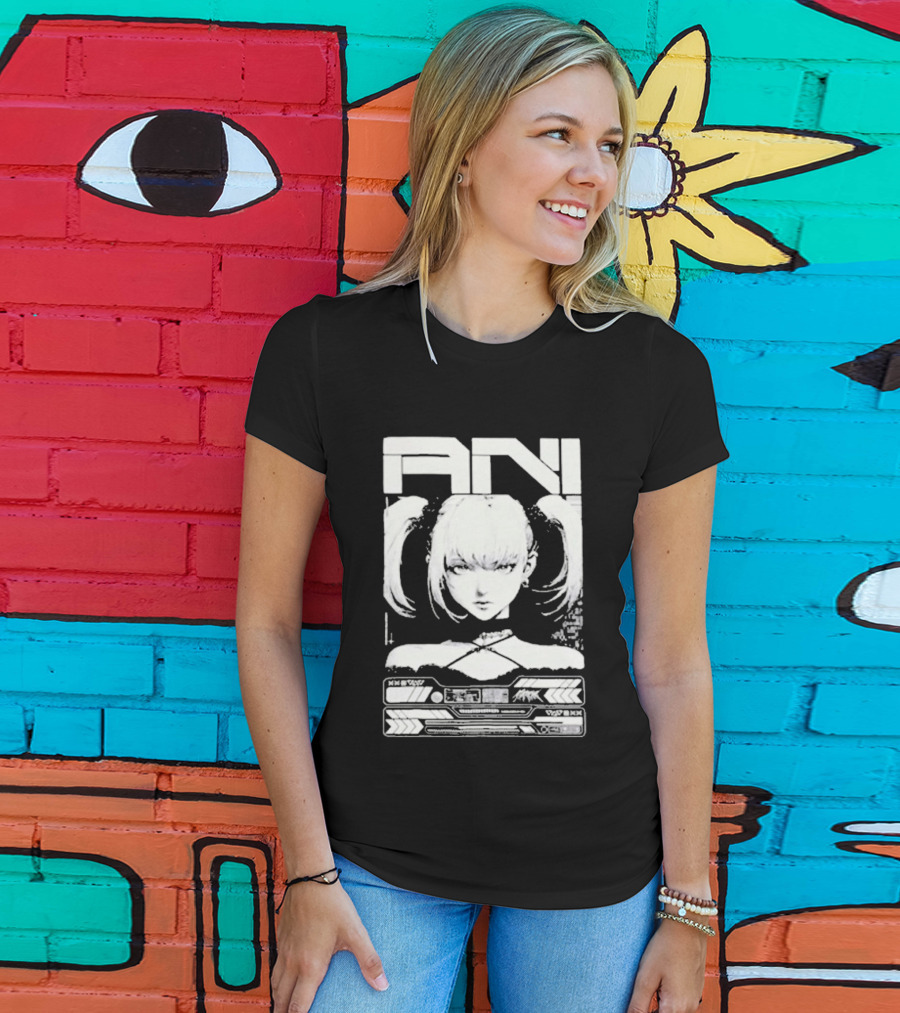XAI ANI Dark Manga Futuristic Anime Aesthetic T-Shirt