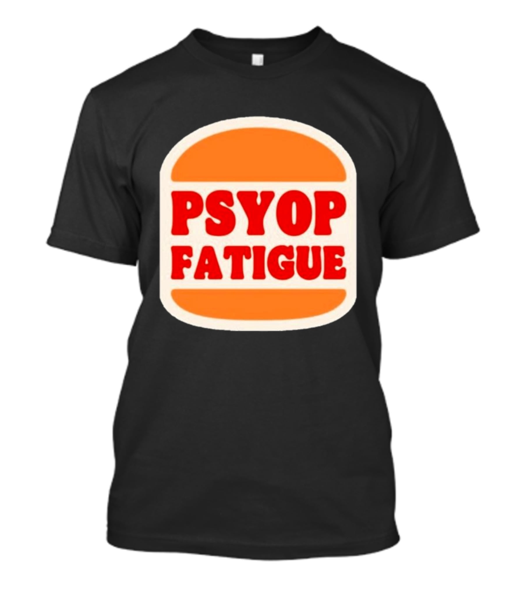 Psyop Fatigue Burger Parody Spirituallock T-Shirt