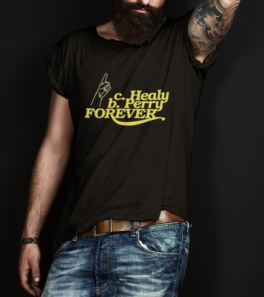 Green Bay Packers C Healy B Perry Forever Iconic Gesture T-Shirt