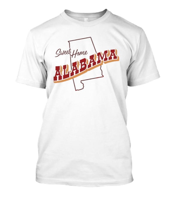 Sweet Home Alabama Map T-Shirt