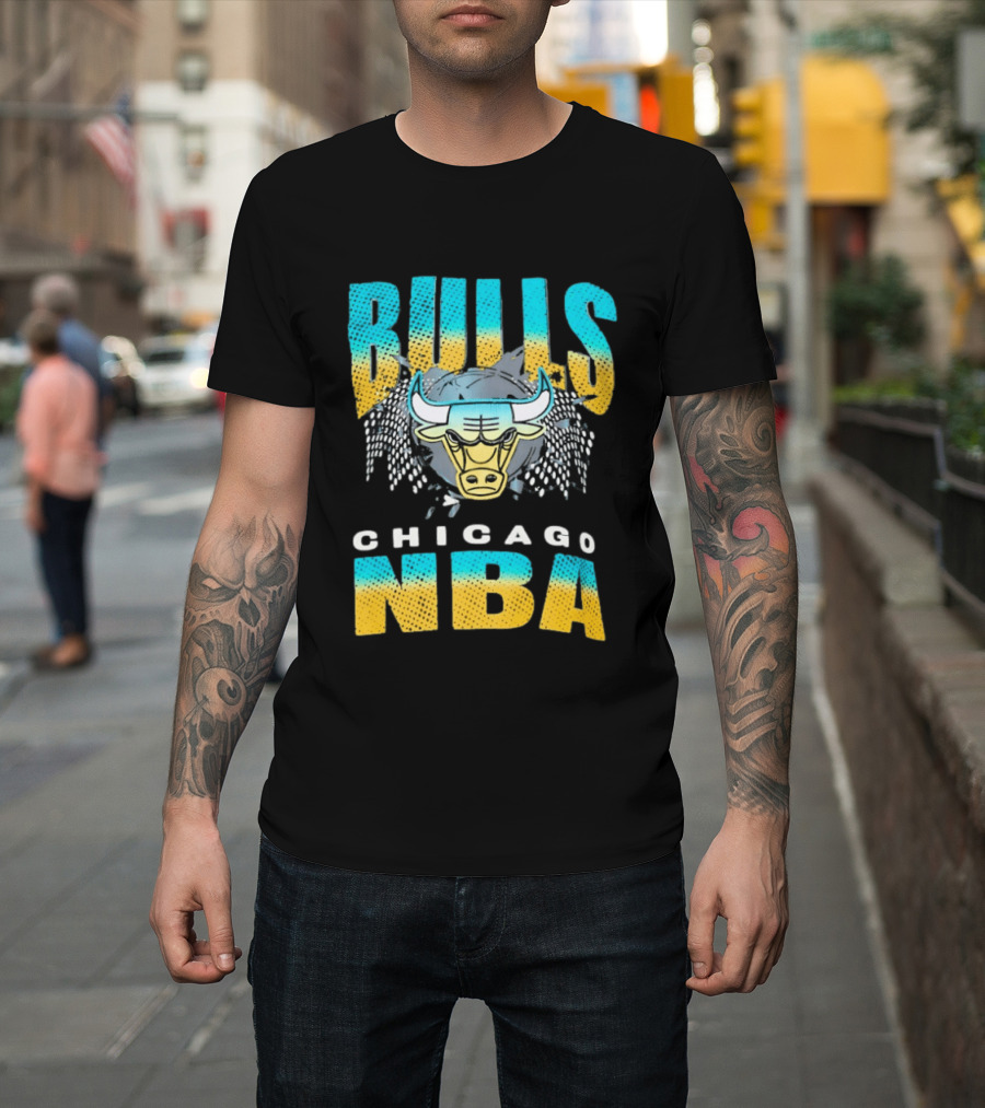 Chicago Bulls NBA Head Bull T-Shirt