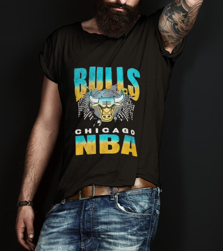 Chicago Bulls NBA Head Bull T-Shirt