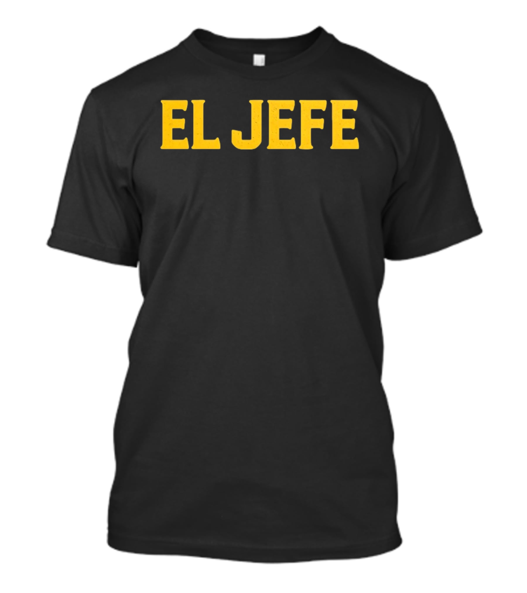 El Jefe Bold Yellow T-Shirt