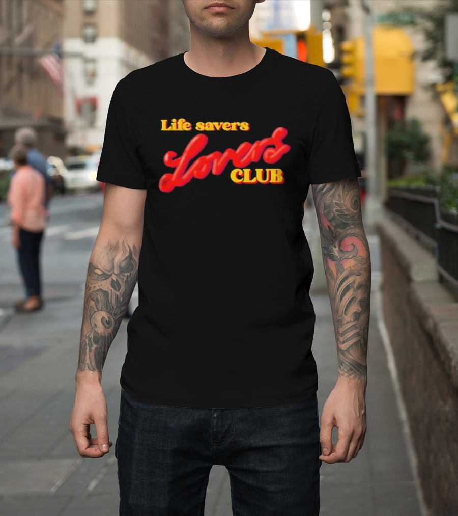 Life Savers Lovers Club Vintage Candy Enthusiasts T-Shirt