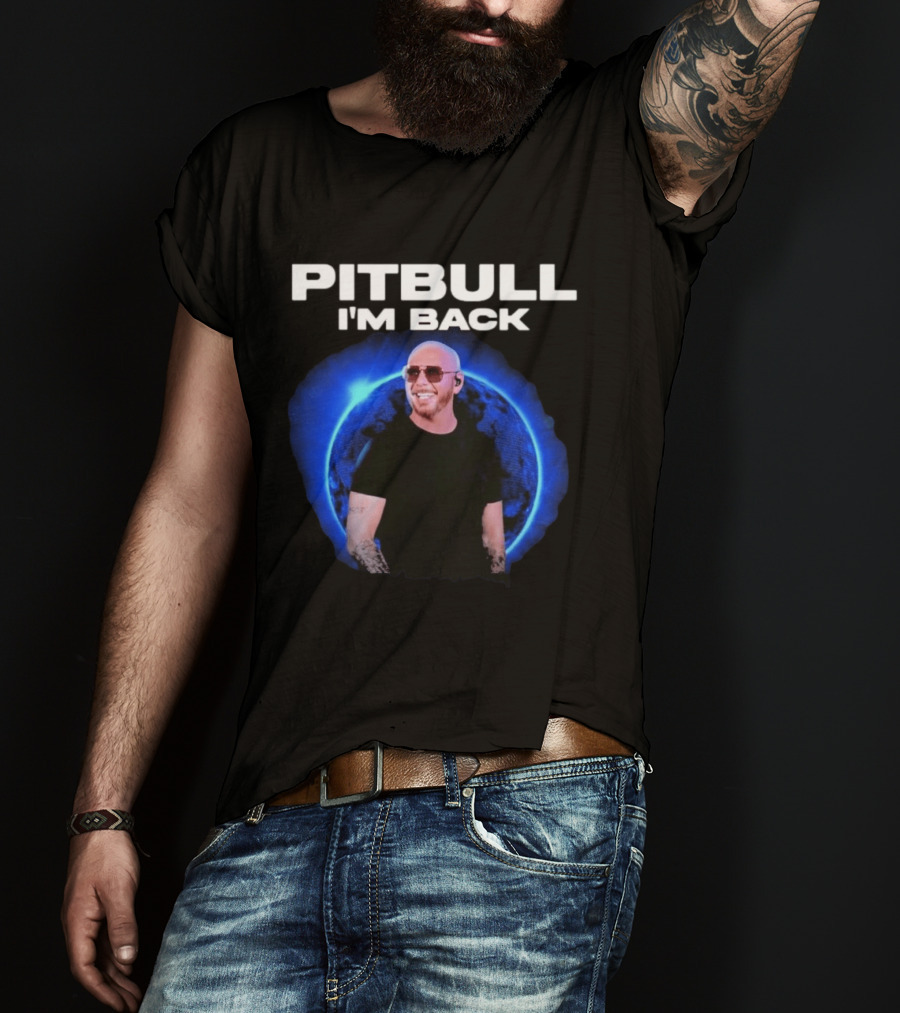 Pitbull I'm Back North America Tour Music Event T-Shirt