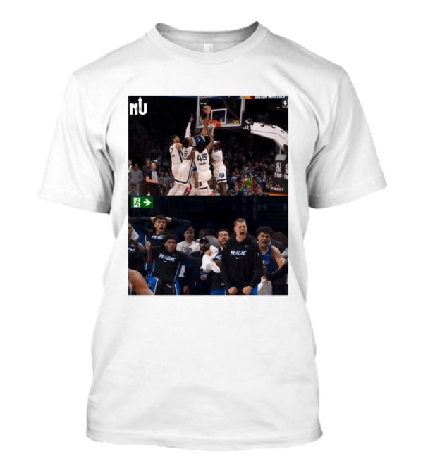 Anthony Black Dunk Against Memphis Grizzlies Magic Reaction T-Shirt