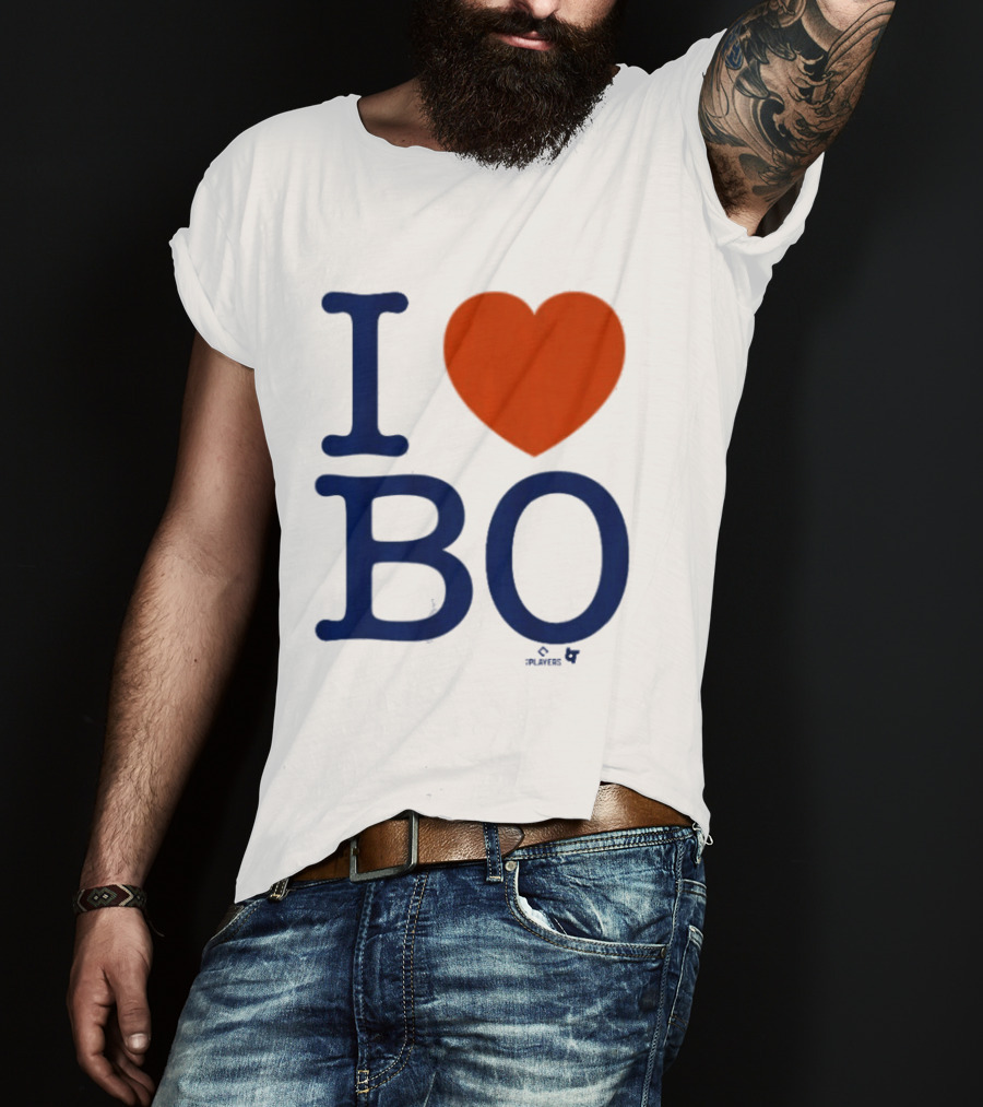 I Heart Bo Bichette Fan Apparel MLB Toronto Baseball T-Shirt