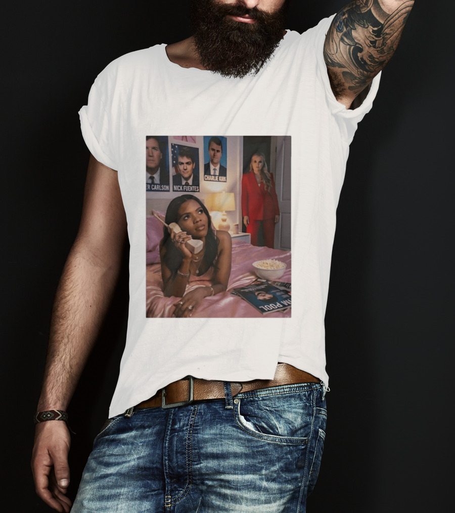 Candace Owens Phone Call Tucker Carlson Nick Fuentes Charlie Kirk S T-Shirt