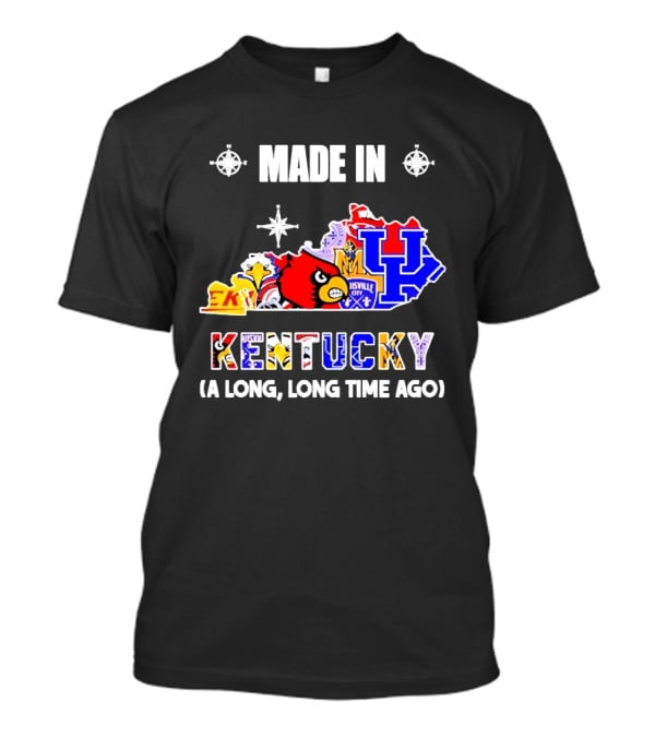 Made In Kentucky UK Louisville City Cardinals Long Time Ago T-Shirt