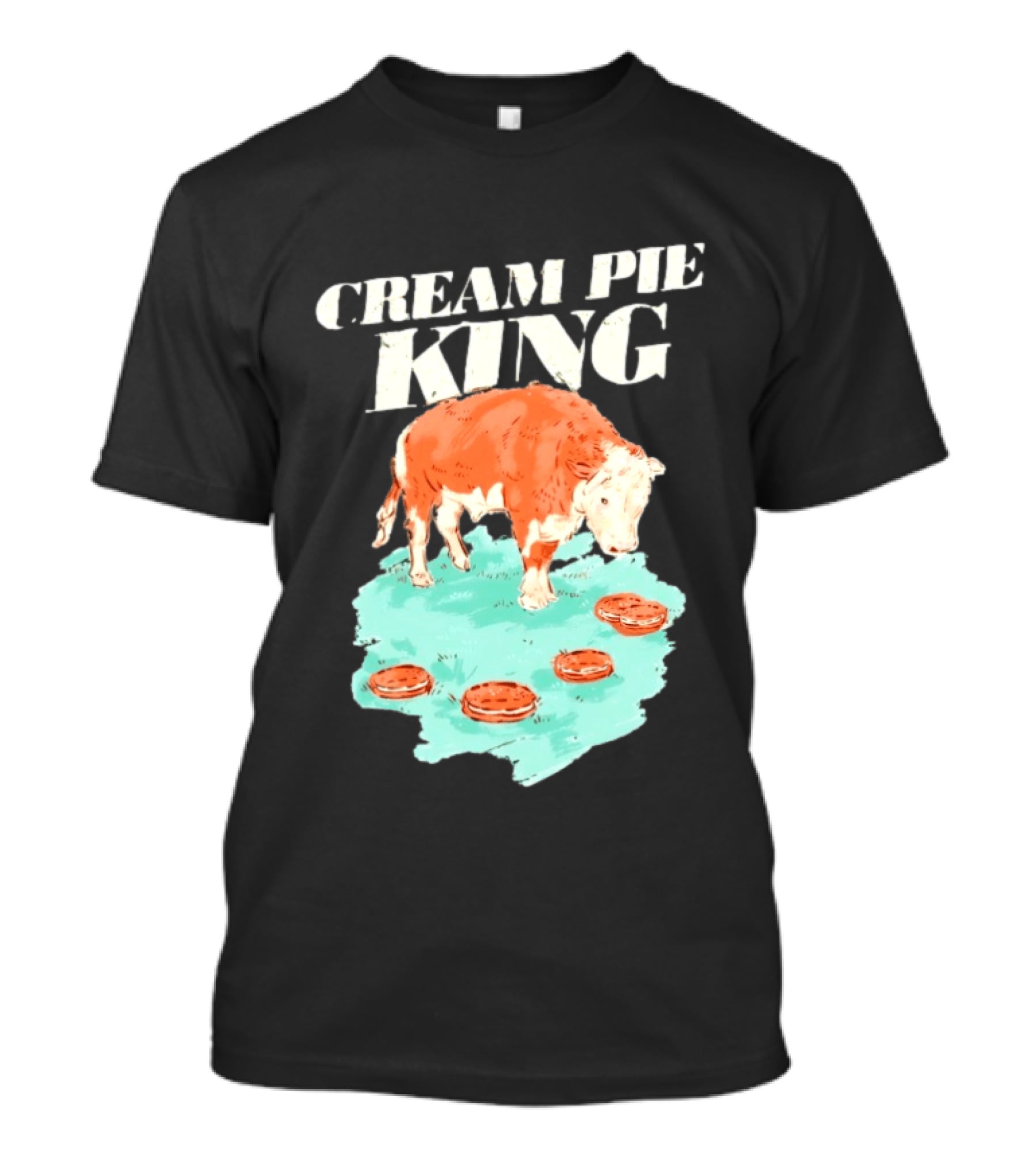 Cream Pie King Rufus The Bull T-Shirt