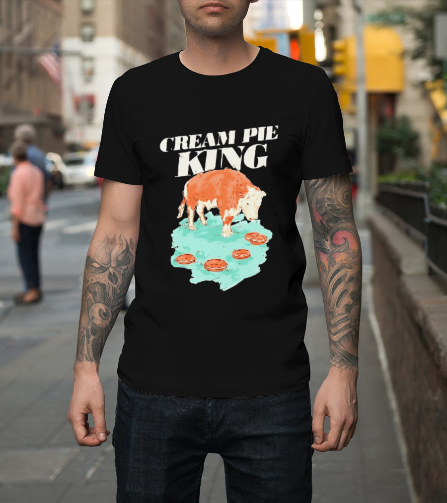 Cream Pie King Rufus The Bull T-Shirt
