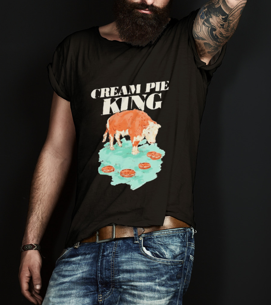 Cream Pie King Rufus The Bull T-Shirt
