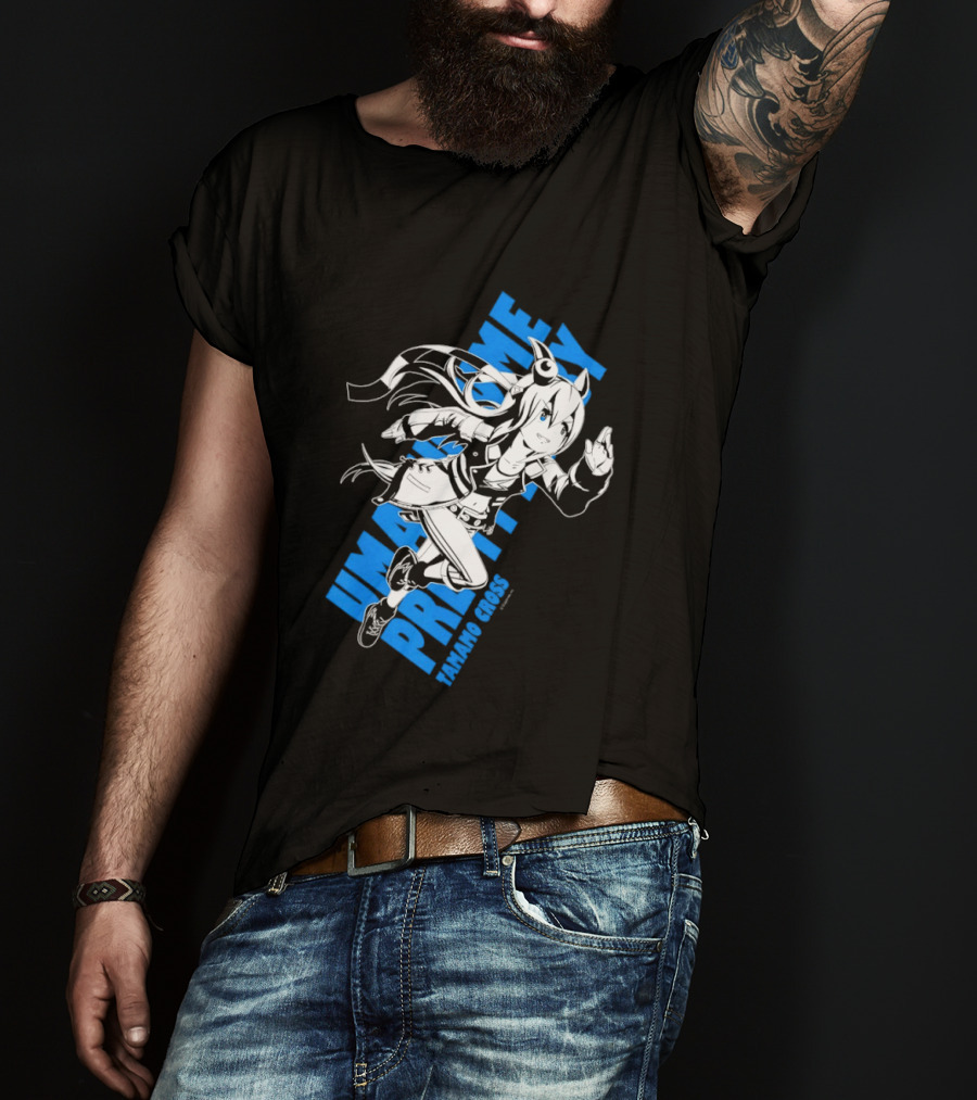 Tamamo Cross Umamusume Pretty Derby Character Racing T-Shirt