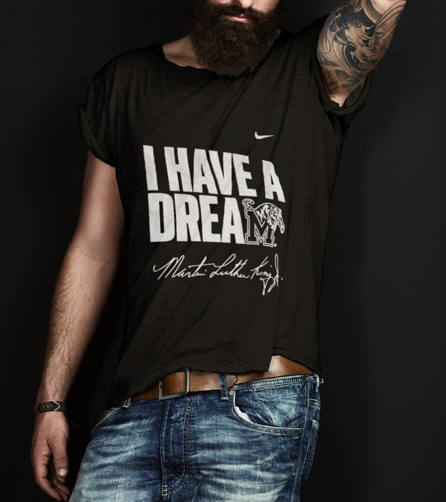Nike Memphis Grizzlies I Have A Dream Martin Luther King Jr. T-Shirt