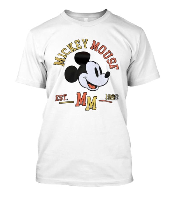 Mickey Mouse Big Head MM Est 1982 T-Shirt