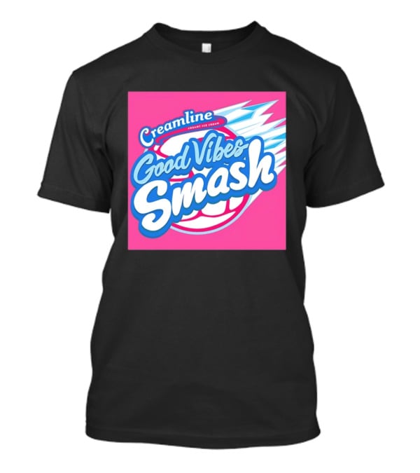 Creamline Good Vibes Smash Creamy Ice Cream Burst T-Shirt