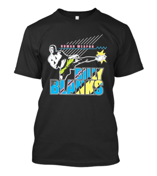 Human Weapon Billy Blanks Retro Kick Action T-Shirt
