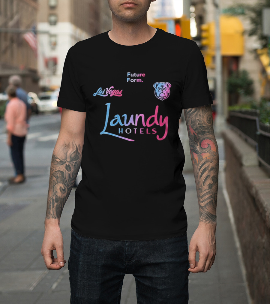 Canterbury Bankstown Bulldogs 2026 Laundy Hotels Las Vegas Future Forma Bulldogs T-Shirt