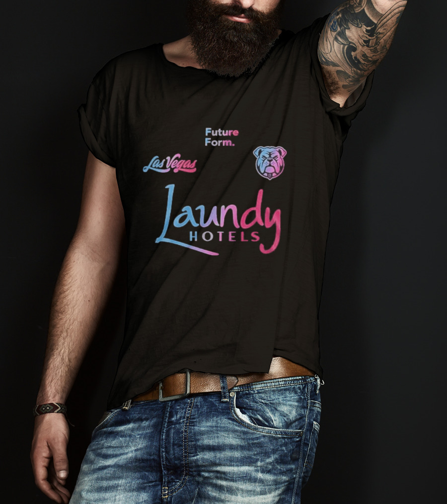 Canterbury Bankstown Bulldogs 2026 Laundy Hotels Las Vegas Future Forma Bulldogs T-Shirt