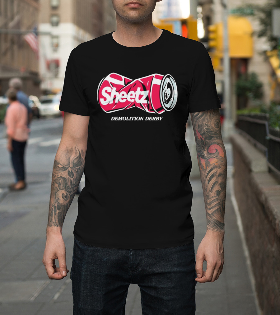 Sheetz Demolition Derby Crushed Can T-Shirt