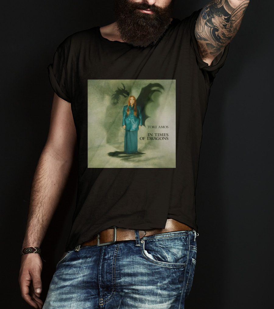 Tori Amos In Times Of Dragons US Tour 2026 Shadowed Dragon T-Shirt