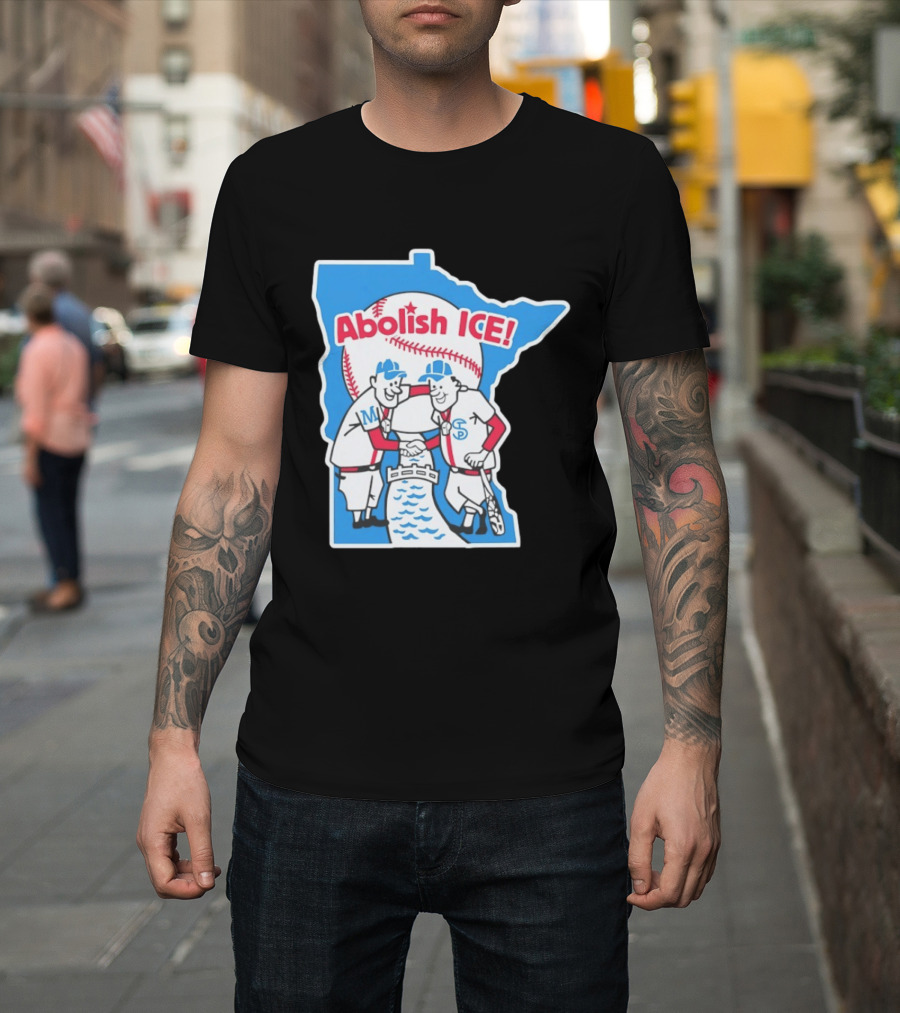 Abolish ICE Twins T-Shirt
