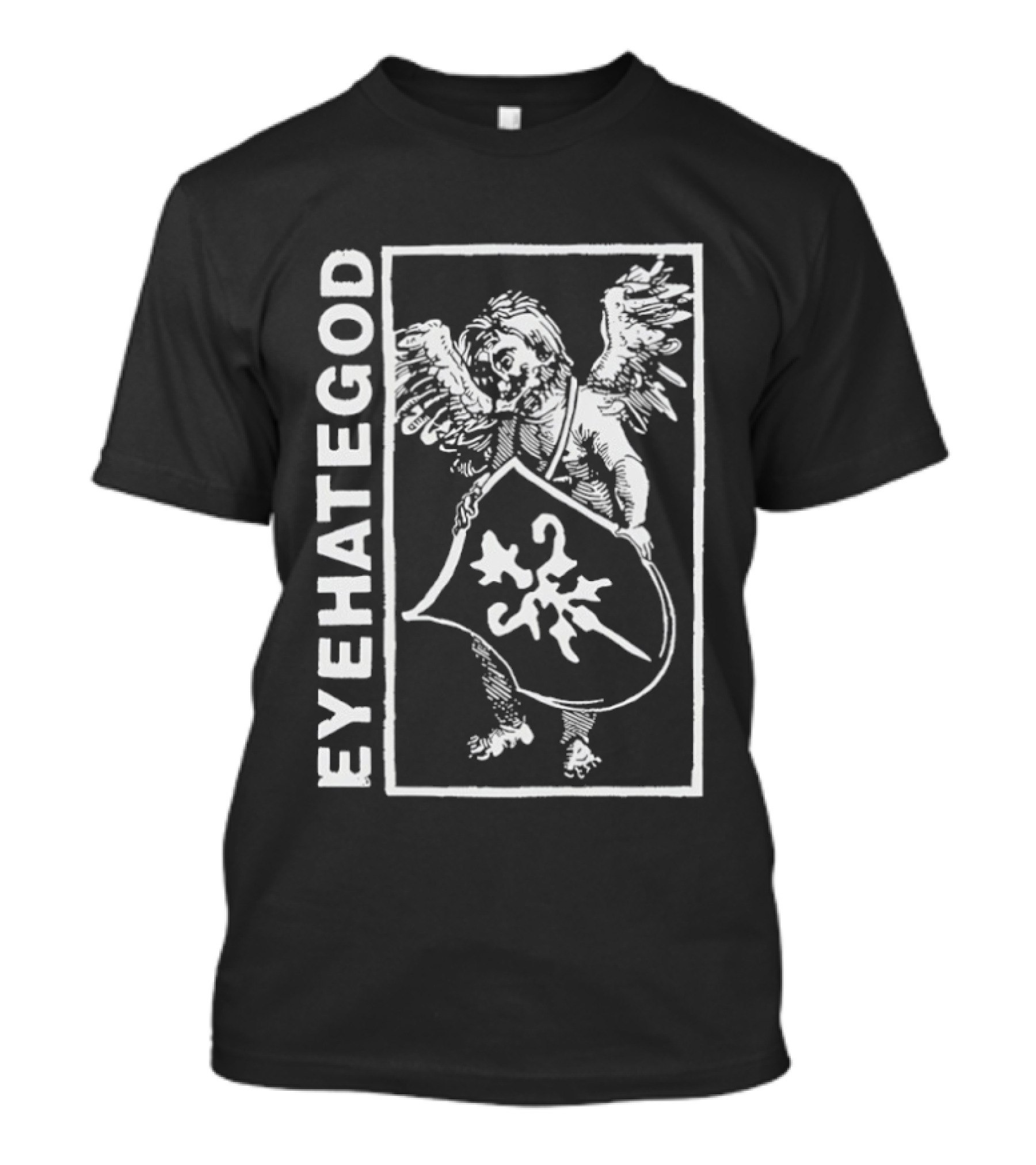 Eyehategod Xan Angel Holding Shield T-Shirt