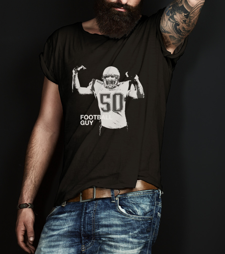 Mike Vrabel Number 50 Football Guy Flex T-Shirt