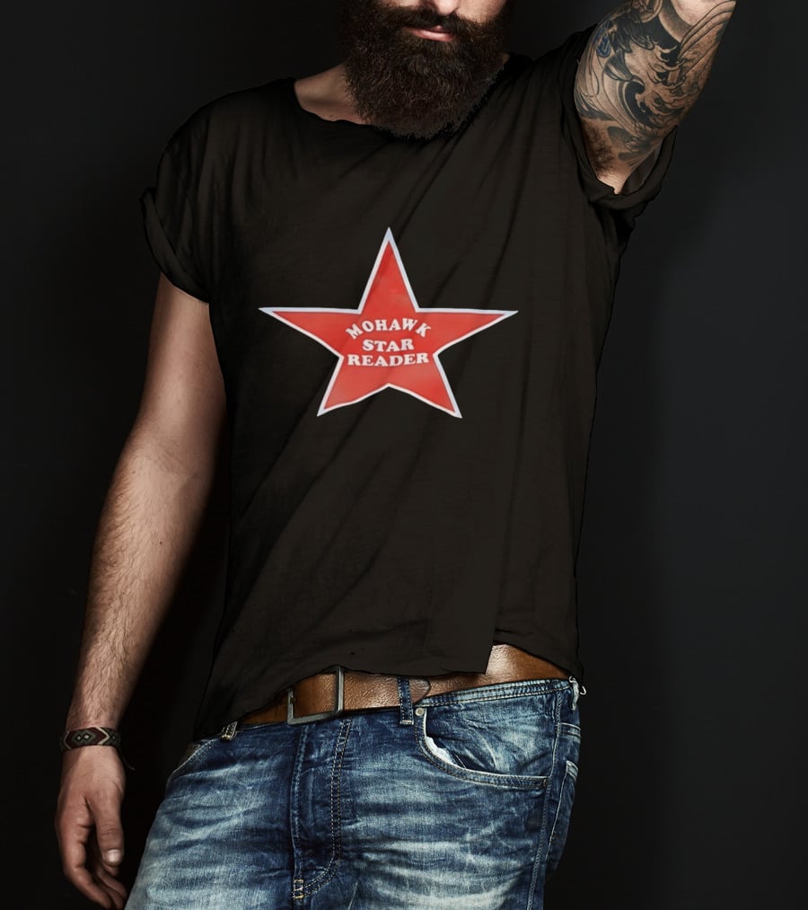 Mohawk Star Reader Red Star T-Shirt