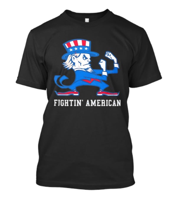 Uncle Sam Fightin' American Patriotic Boxing T-Shirt