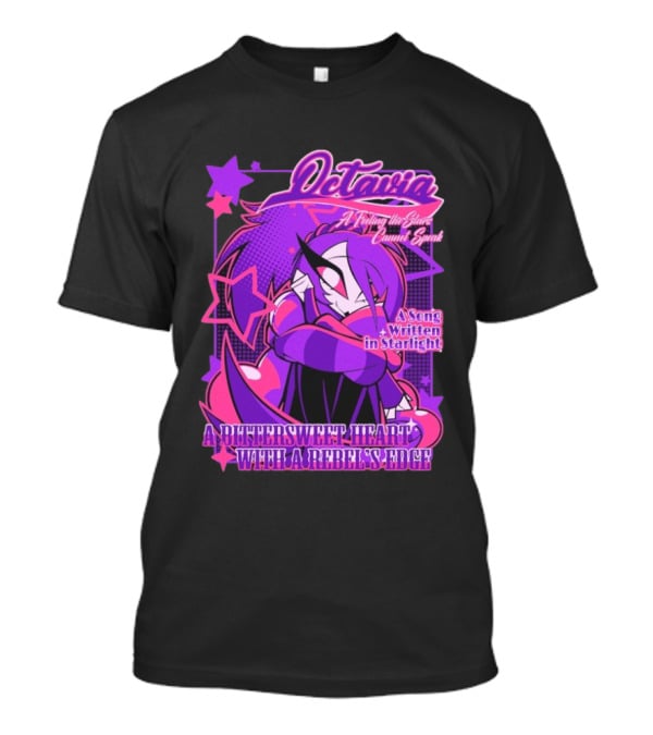 Octavia A Feeling The Stars Cannot Speak A Song Written In Starlight A Bittersweet Heart With A Rebel's Edge T-Shirt