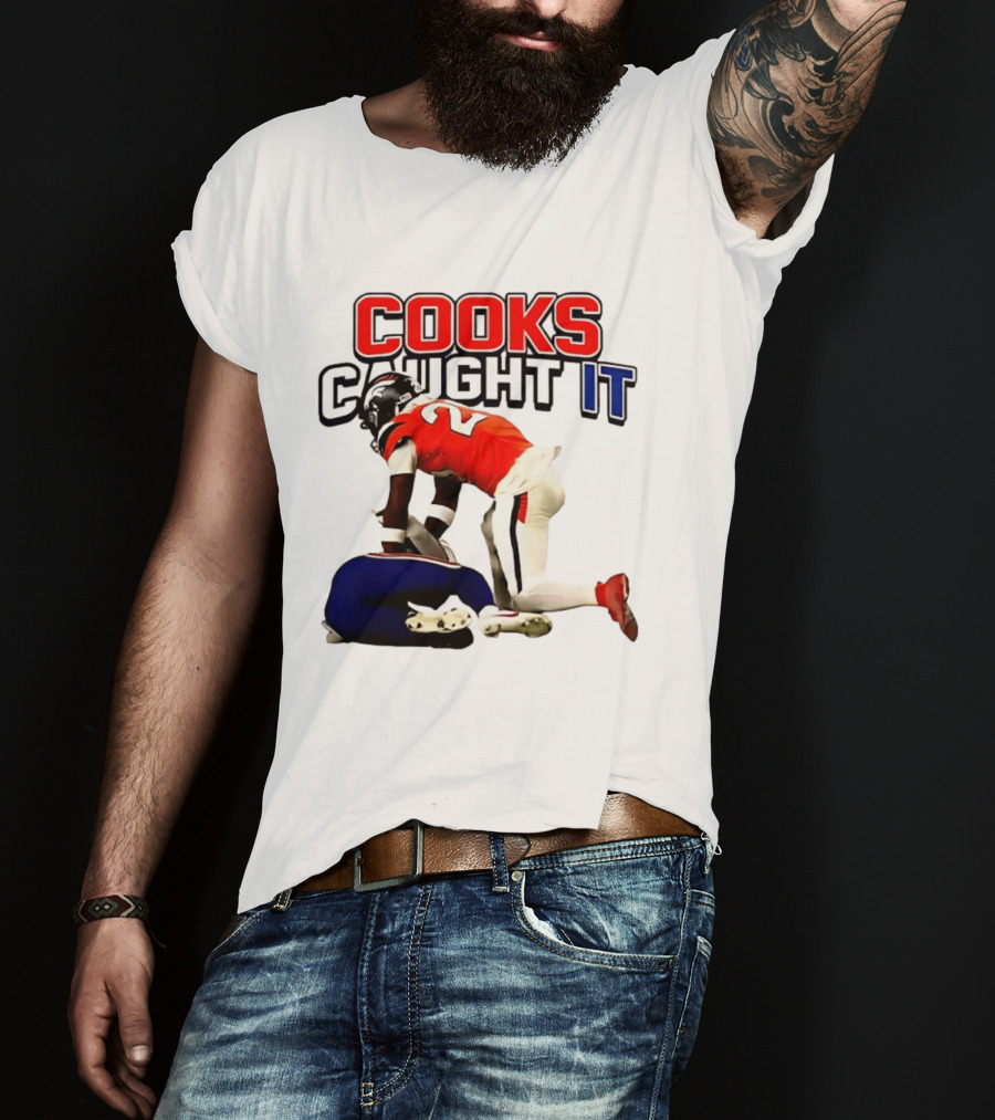 Buffalo Bills Mafia Cooks Caught It Football Play T-Shirt