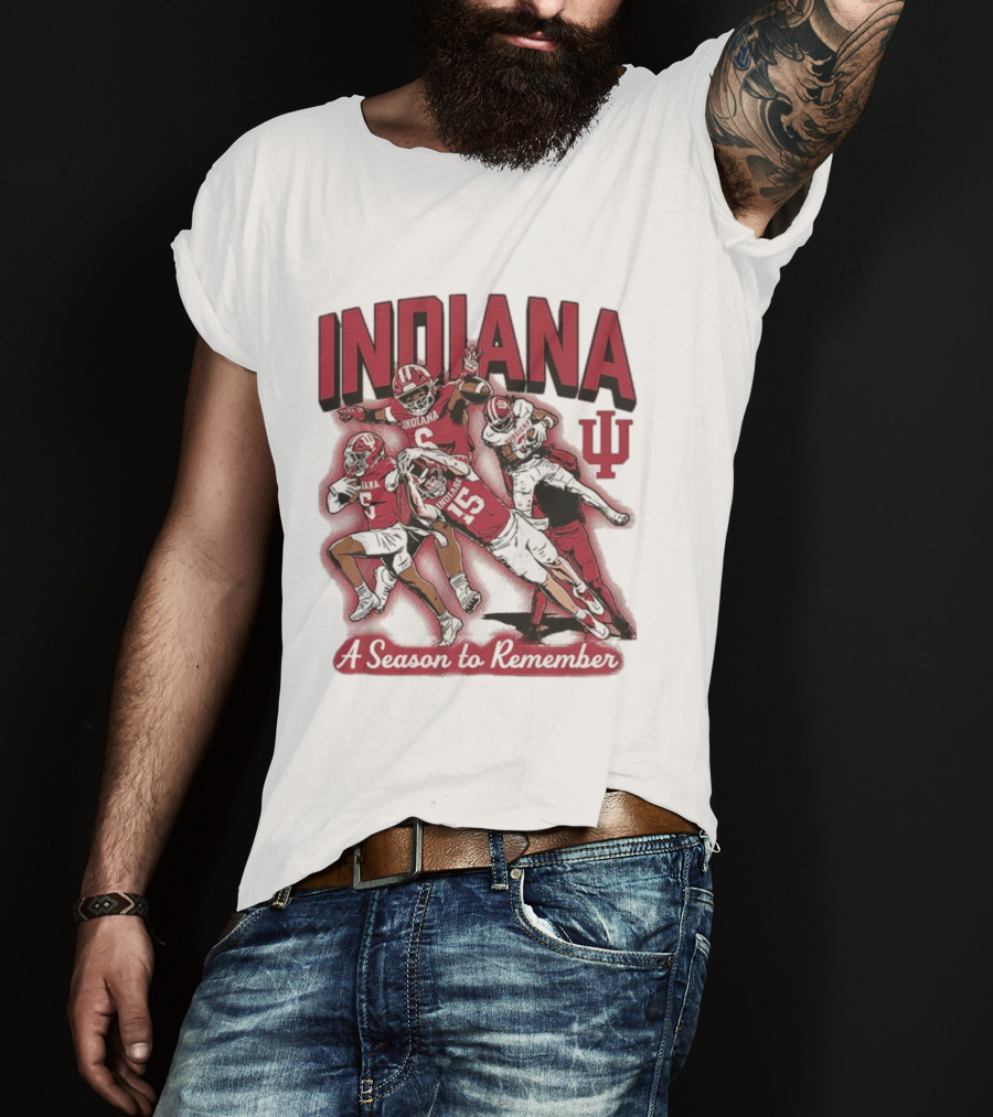 Indiana Hoosiers Football A Season To Remember T-Shirt