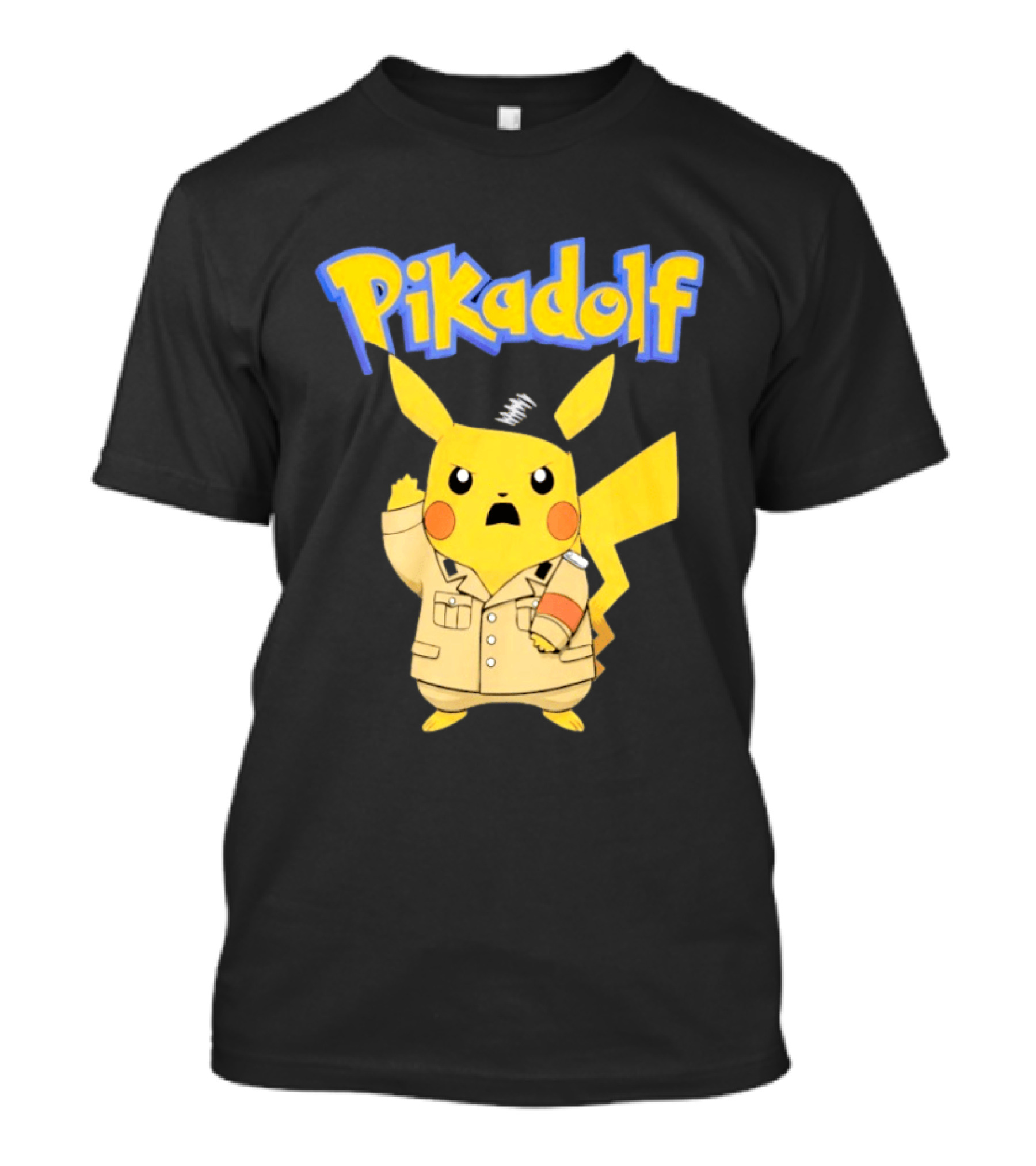 Pikadolf Pikachu Adolf Hitler T-Shirt