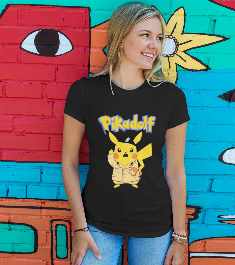 Pikadolf Pikachu Adolf Hitler T-Shirt