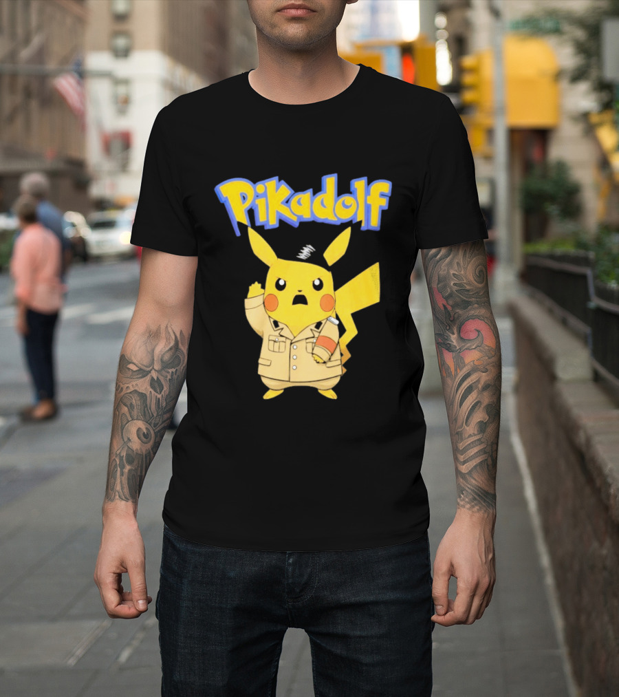 Pikadolf Pikachu Adolf Hitler T-Shirt