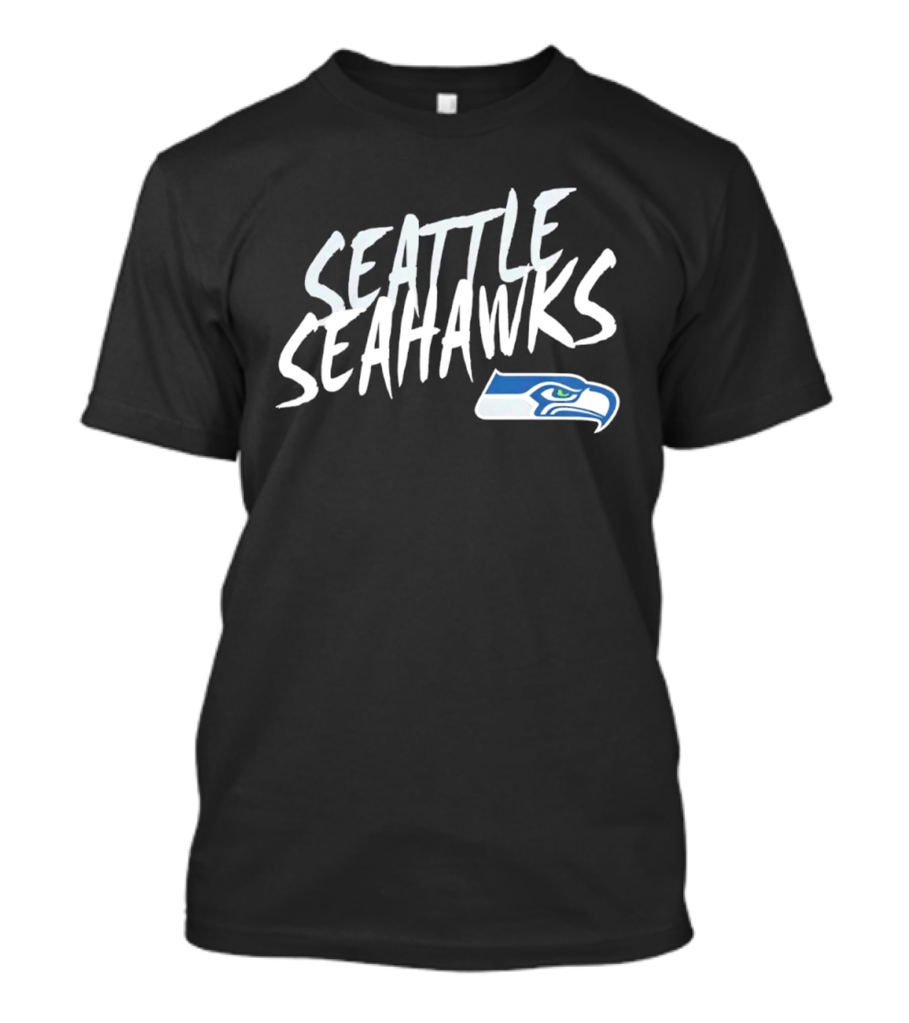 Seattle Seahawks Hustle Seahawks Logo Sporting Spirit T-Shirt