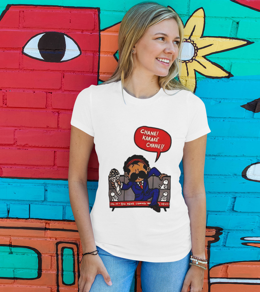 Chane Karare Chane Comic News Character Speech Bubble T-Shirt