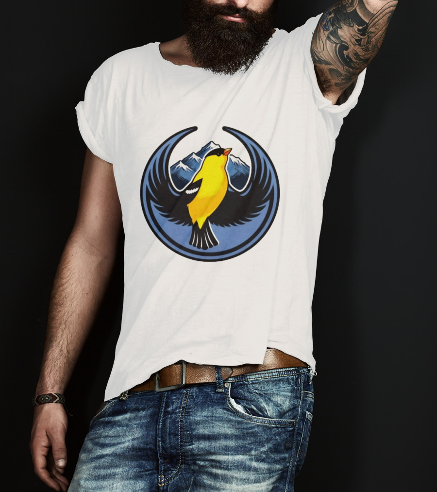 Washington American Goldfinch Mountain T-Shirt
