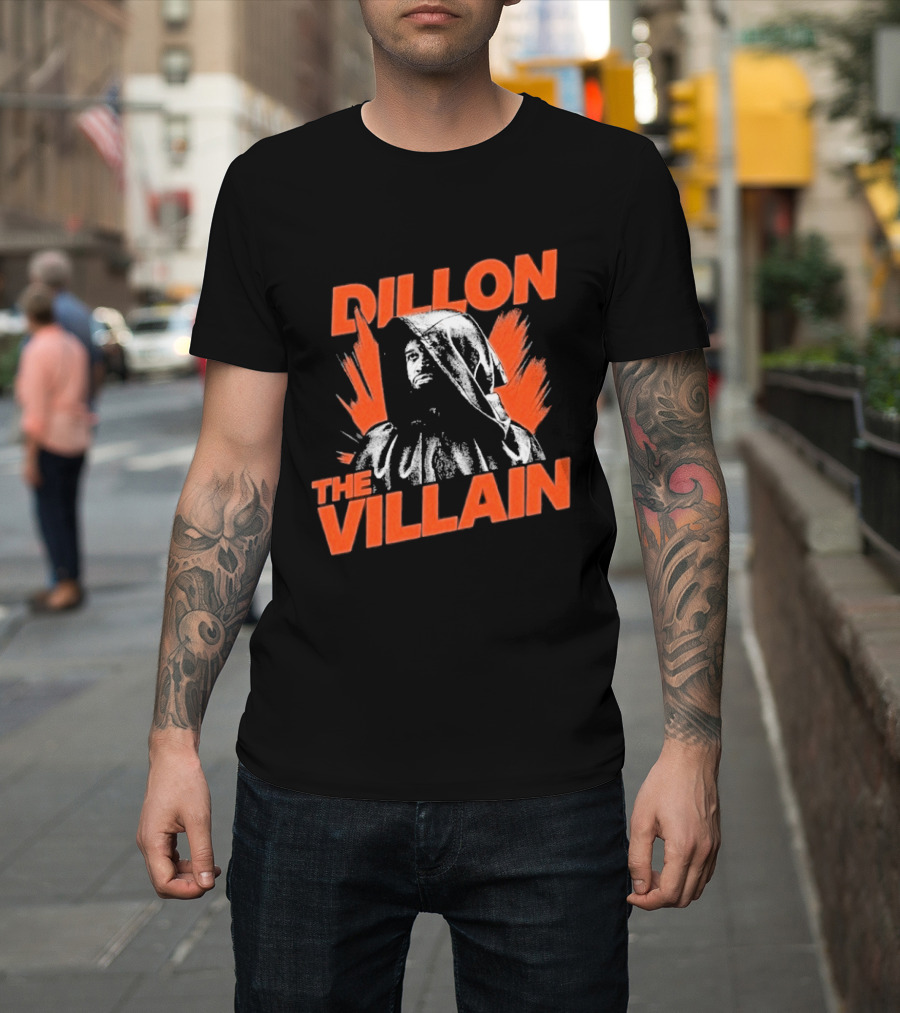 Dillon The Villain Bold Red T-Shirt