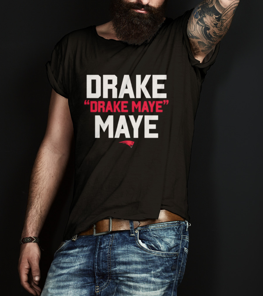 Drake Maye New England Patriots Football MVP T-Shirt