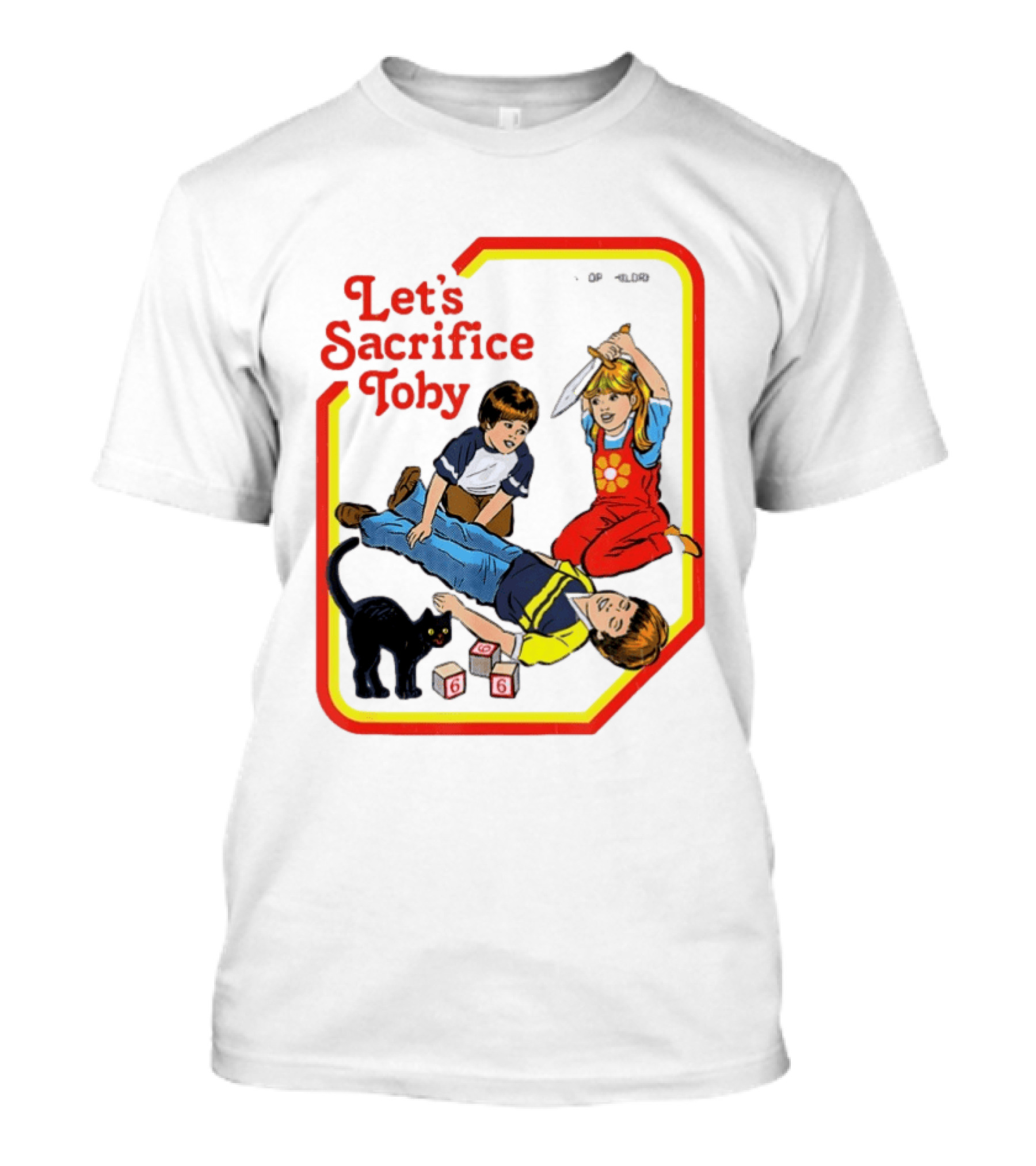 Let's Sacrifice Toby Steven Rhodes Retro Game T-Shirt