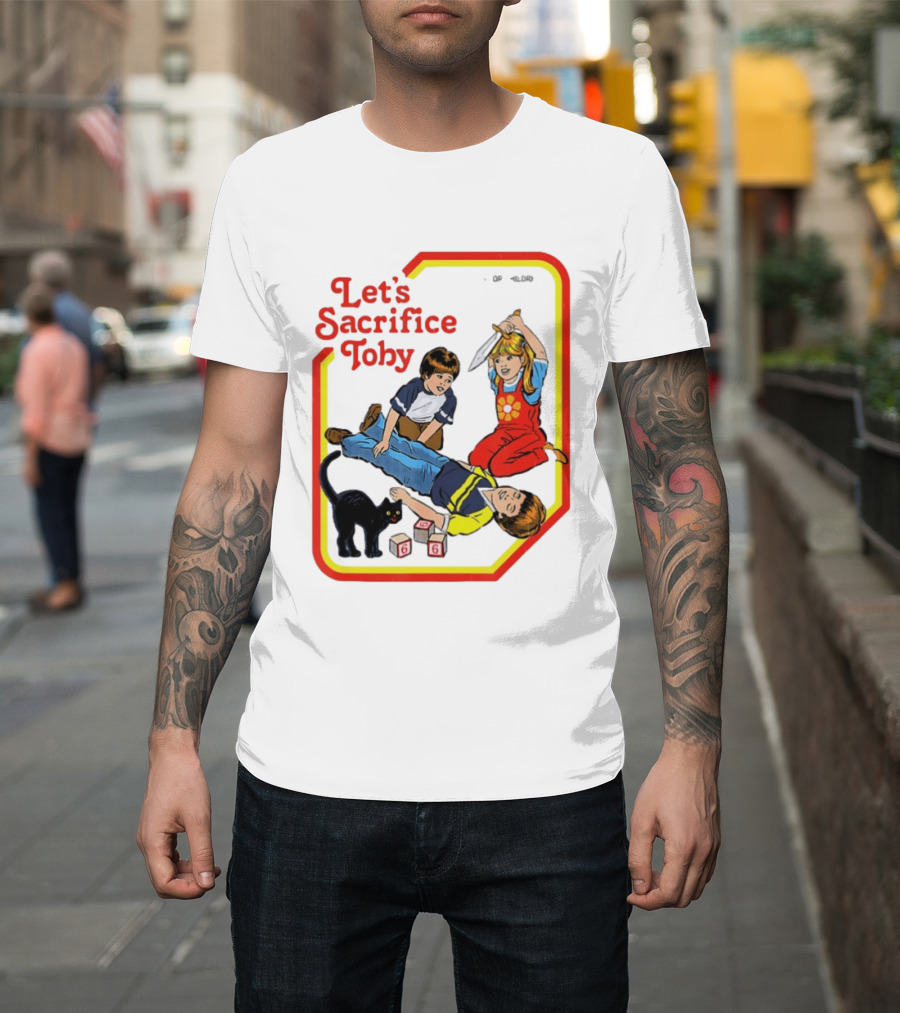 Let's Sacrifice Toby Steven Rhodes Retro Game T-Shirt