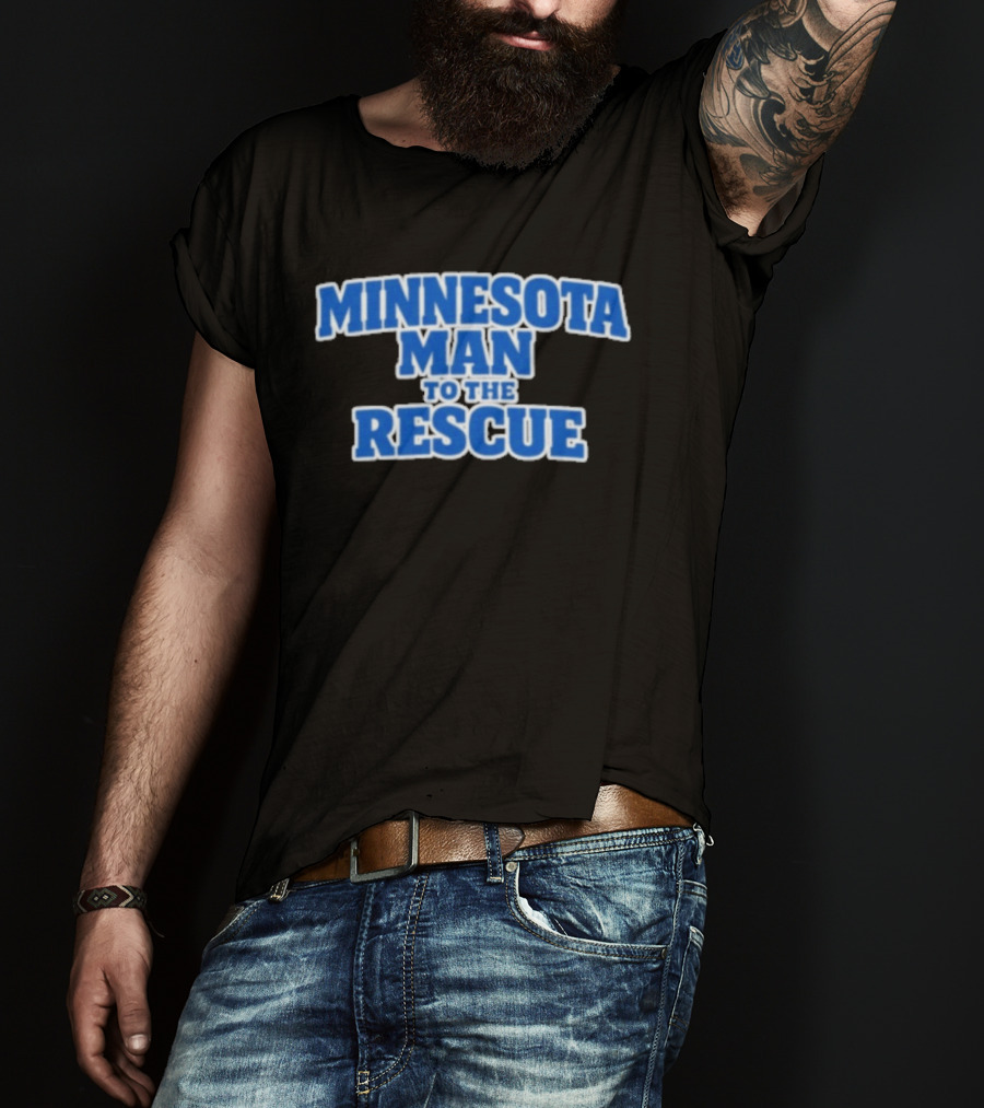 Minnesota Man To The Rescue Heroic Adventure T-Shirt