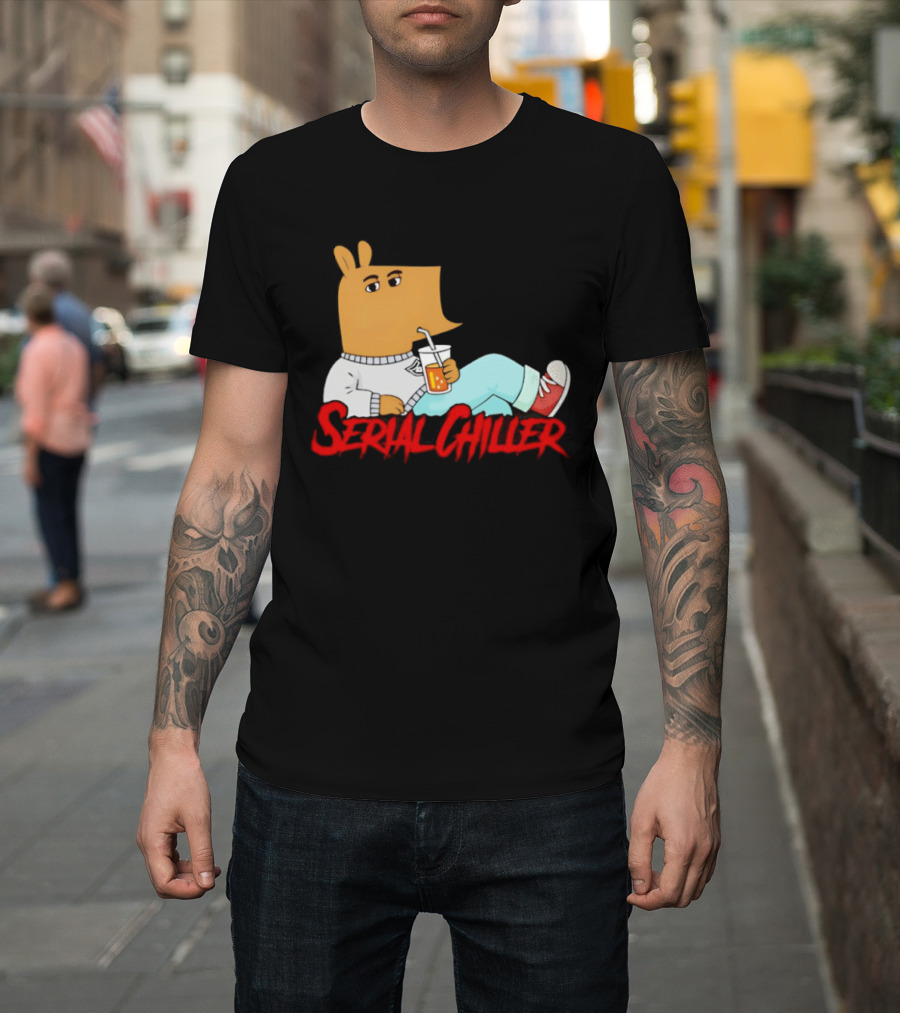 Serial Chiller Chill Guy Drink Juice T-Shirt
