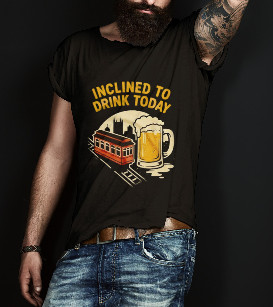Pittsburgh Steelers Inclined To Drink Today Football Theme 2026 T-Shirt