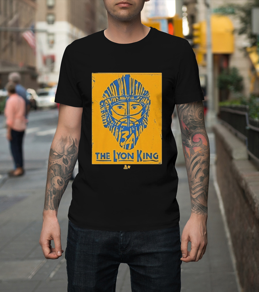 The Lyon King 34 Hockey Mask T-Shirt