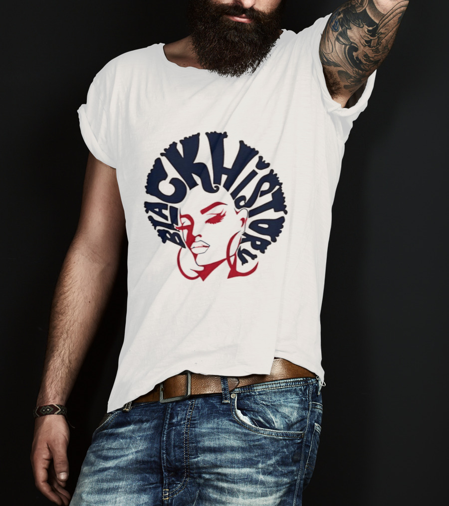 Black History Month Afro Woman Empowerment T-Shirt