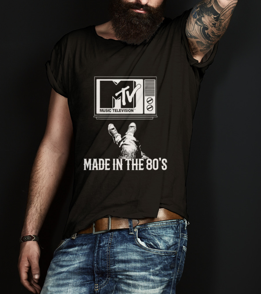MTV Music Television Vintage Made In The 80's T-Shirt