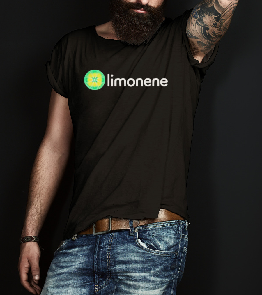 Limonene Citrus Slice Green Yellow T-Shirt